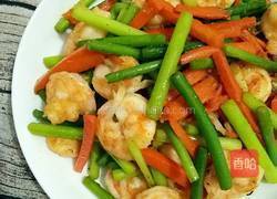 虾仁炒蒜苗的做法图解6