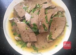 凉拌猪肝的做法图解6