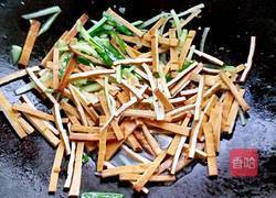 青瓜炒香干的做法图解5