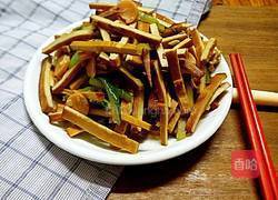 青瓜炒香干的做法图解10