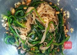 粉丝拌菠菜的做法图解12