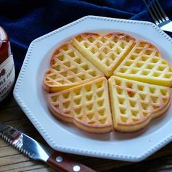 奶香糯米华夫饼的做法[图]