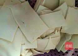 小青菜炒豆腐干的做法图解2