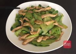 肉片炒青瓜的做法图解6
