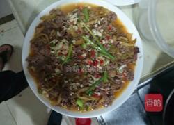 牛肉炸菜的做法图解3