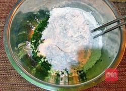 咸蛋黄肉松青团的做法图解3