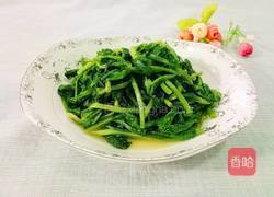 清炒豌豆苗的做法图解6