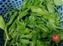 清炒豌豆苗的做法图解1