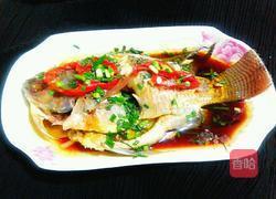 青蒸非洲鲫的做法图解6