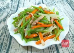 豆角土豆炒肉丝的做法图解13