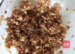 肉馅菜团子的做法图解2