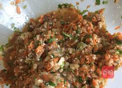 肉馅菜团子的做法图解7