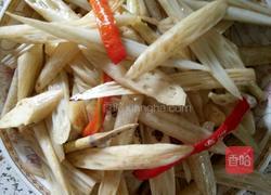 爆炒藕尖的做法图解5