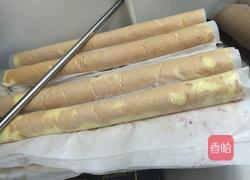 蓝莓戚风卷的做法图解11