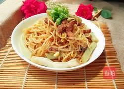 粽香扁豆焖面的做法图解15