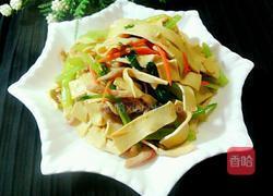 千张炒肉丝的做法图解8