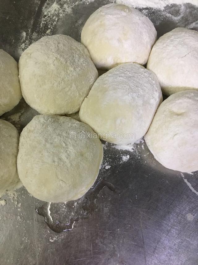 做成这样的面团