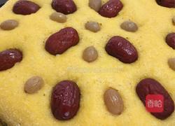 奶香玉米面发糕的做法图解1