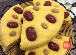 奶香玉米面发糕的做法图解17