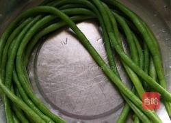 长豆角酱肉的做法图解3