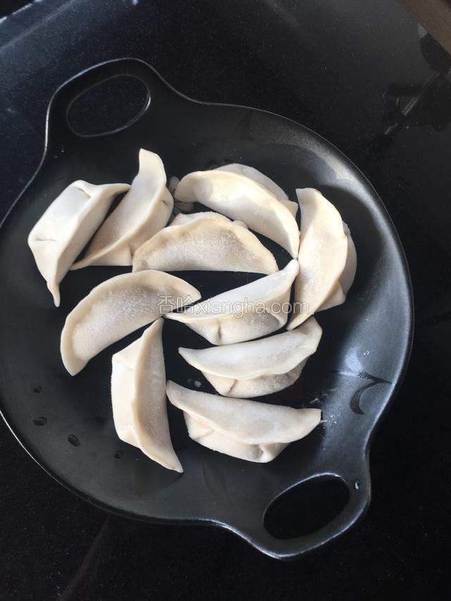 提前包好饺子