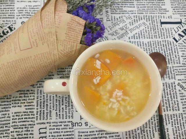 南瓜燕麦粥