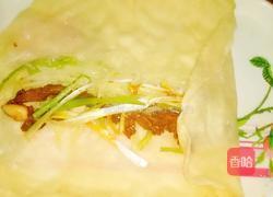 京酱肉丝卷饼的做法图解13