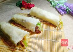京酱肉丝卷饼的做法图解16