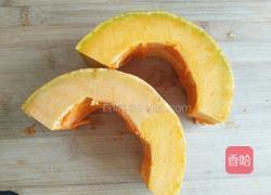 玫瑰花南瓜馒头的做法图解1