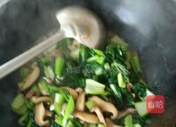 油菜炒香茹的做法图解6