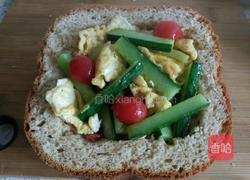 培根沙拉面包盒的做法图解10