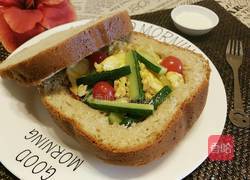 培根沙拉面包盒的做法图解11