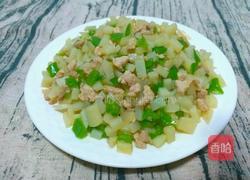 土豆青椒肉丁卤的做法图解11