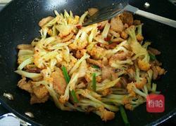 五花肉菜花香锅的做法图解10