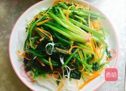 菠菜拌粉丝的做法图解7