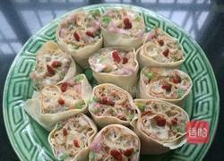 肉末油條千張卷的做法圖解10