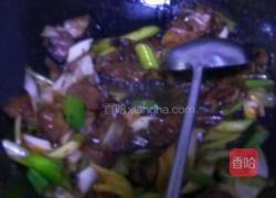 葱爆狗肉的做法图解8