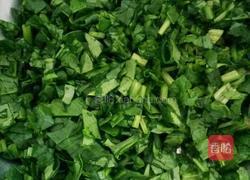 菠菜鸡蛋糕的做法图解2