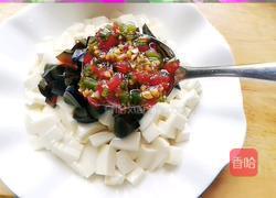 凉拌皮蛋豆腐的做法图解8