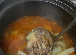 西红柿土豆牛尾汤