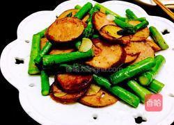 哈尔滨红肠煸芦笋的做法图解11