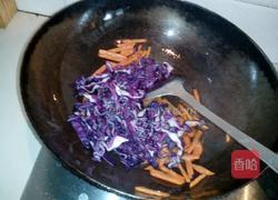 五彩炒面的做法图解10