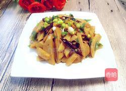 辣炒面筋的做法图解10