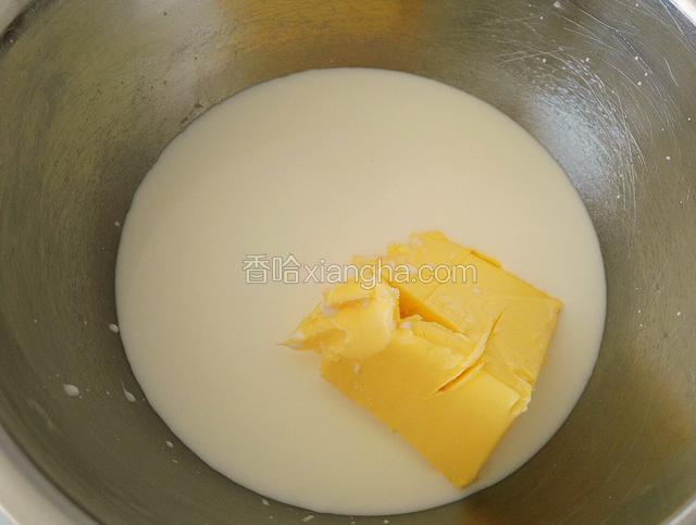 牛奶加糖加黄油