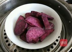 紫薯鸡蛋卷的做法图解2