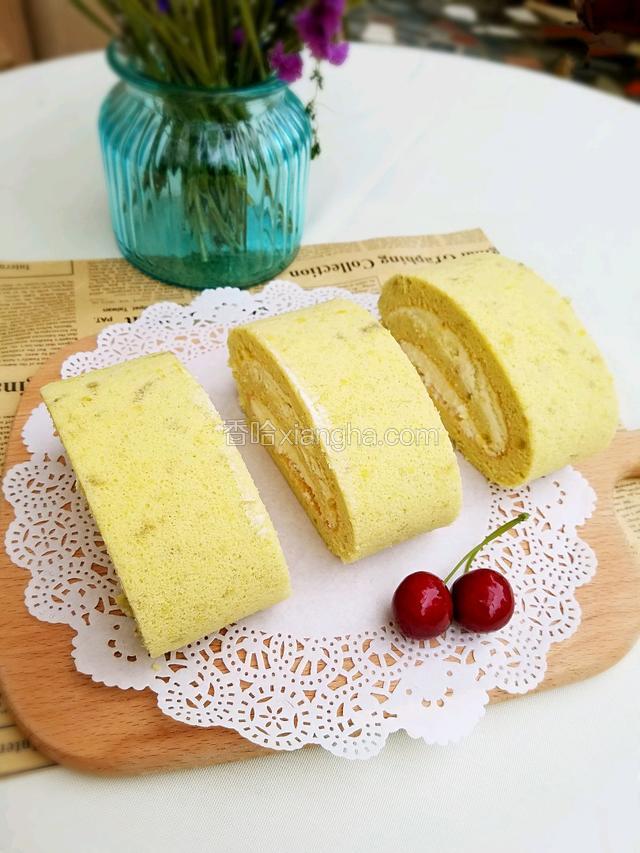 香蕉泥蛋糕卷