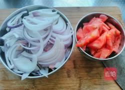 番茄炒洋葱的做法图解2