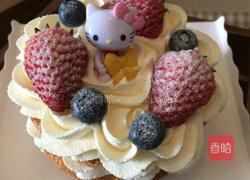 草莓卡通裸蛋糕的做法图解10