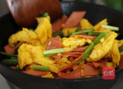 火腿肠炒鸡蛋的做法图解18