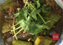 酱焖茄子辣椒的做法图解12
